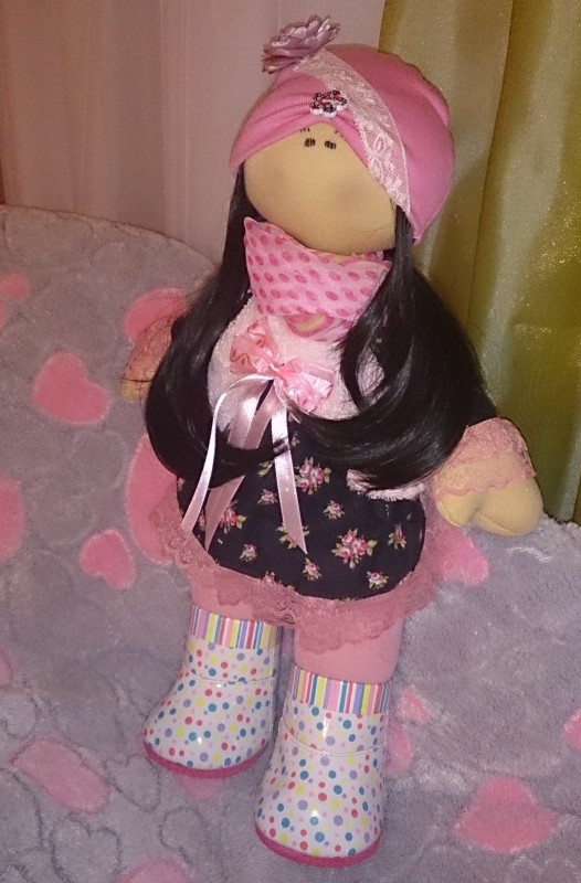 Текстильная кукла Малика