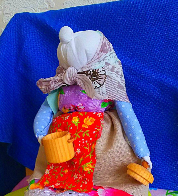 Подарочная кукла Бабка Характерная