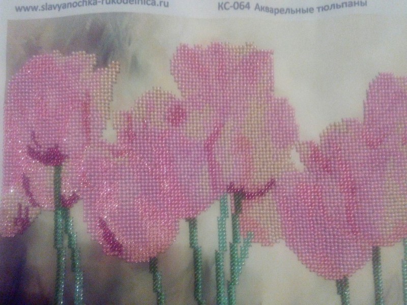 Акварельные тюльпаны