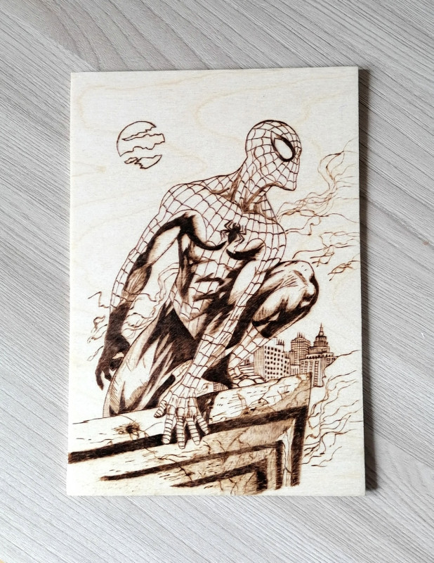 Человек паук, формат А5