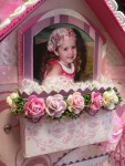 Домик-фоторамка на 4 фотографии маленькой принцессы.