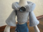 Интерьерная текстильная кукла Блю.