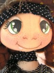 Коллекционная кукла Бабушка пирата ))) 
Для примера