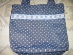 Текстильная сумочка с вышивкой