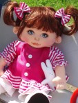 Текстильная кукла Лидия.