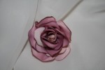 Роза. Цветок из ткани
