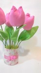 Весенние тюльпаны розовые. 