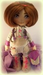 Текстильная кукла Изабель