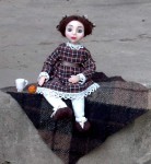 Кукла из полимерной глины 