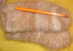 Носки вязаные из собачьей шерсти на ЗАКАЗ .