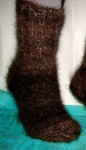 Носки   кашемировые зимние толстые  вязанные арт. №26м из пуха банхара .