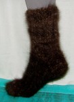 Носки   кашемировые зимние толстые  вязанные арт. №26м из пуха банхара .