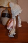 Интерьерная текстильная кукла Лианочка