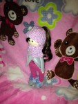 Интерьерная текстильная кукла Алина