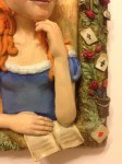 Горельеф, картина, скульптура Алиса в стране чудес