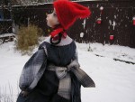 Подвижная кукла Красная шапка...