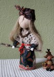 Кукла-оберег Баба Яга.