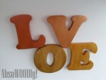 Буквы LOVE