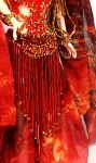 Исторический костюм на кукле БарбиТУРЦИЯ  Османская империяXVI—XVII век. Костюм одалиски