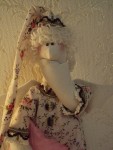Интерьерная, текстильная кукла, в стиле Тильда 