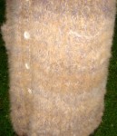 Пальто «Зима»  вязанное из пуха кавказца .